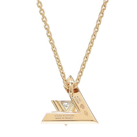 lv volt necklace|louis vuitton necklaces women's.